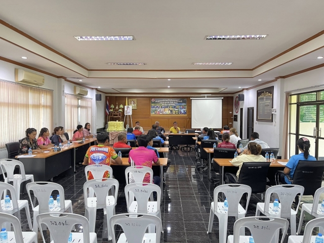 อบต.นาขา ประชุมโครงการจัดงานประเพณีแข่งขันเรือไม้โตนด ประจำปีงบประมาณ พ.ศ. 2569