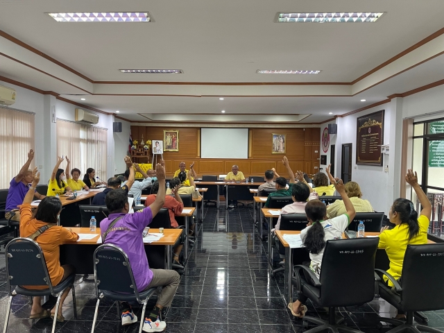 ประชุมคณะกรรมการกองทุนหลักประกันสุขภาพ อบต.นาขา ประจำปีงบประมาณ พ.ศ. 2567 ครั้งที่ 3/2567