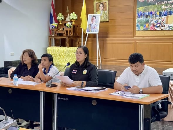 ประชุมคณะทำงานรับสมัครเลือกตั้งสมาชิกสภาองค์การบริหารส่วนตำบลนาขา