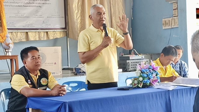 อบต.นาขา ร่วมประชุมหมู่บ้าน ประจำเดือนกรกฎาคม 2567 ณ หมู่ที่ 12 และหมู่ที่ 8 ต.นาขา