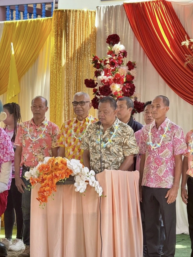 ประเพณีสงกรานต์และรดน้ำผู้สูงอายุ  ณ วัดดอนวาส