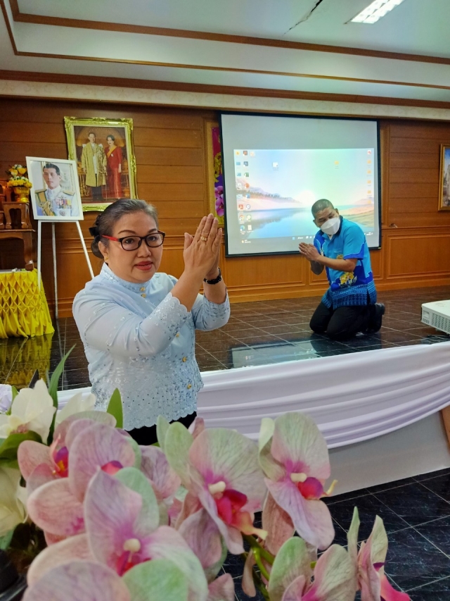 โครงการฝึกอบรมผู้นำทางศาสนพิธี อบต.นาขา 