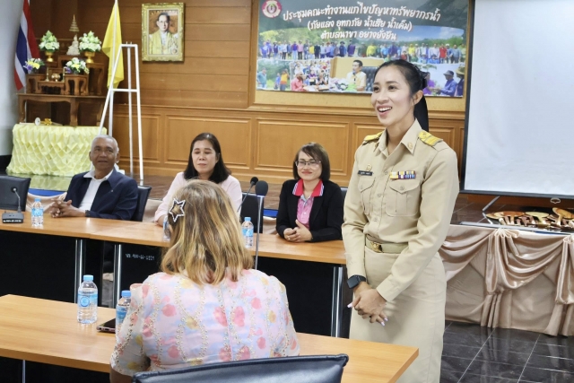 อบต.นาขา ต้อนรับคณะฯ อบต.ตะปาน จ.สุราษฎร์ธานี เดินทางมาส่ง ครู คศ.1