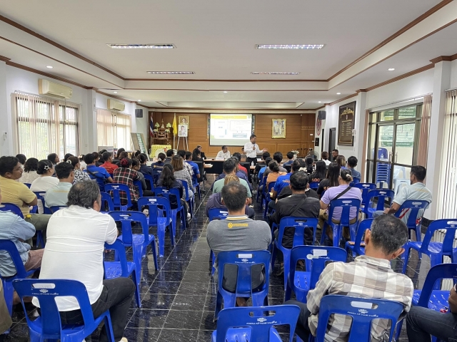 อบต.นาขา จัดโครงการฝึกอบรม กปน. และเจ้าหน้าที่รักษาความปลอดภัยประจำที่เลือกตั้ง