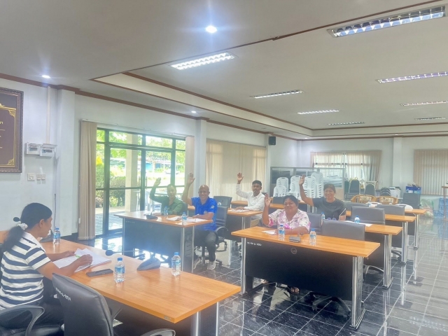 ประชุมคณะกรรมการสนับสนุนในการจัดทำร่างแผนพัฒนาท้องถิ่น พ.ศ.2566-2570) เพิ่มเติมครั้งที่ 3/2568