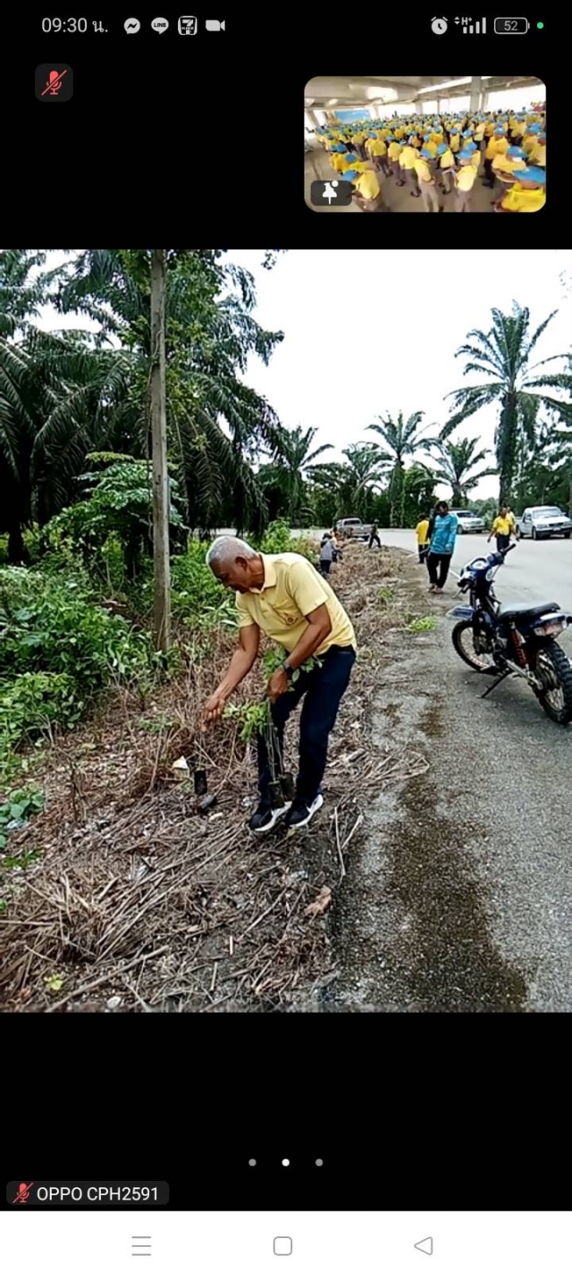 กิจกรรม รวมพลังสร้างสัปปายะสู่วัดด้วยวิถี 5ส (Big Cleaning Day) ปลูกต้นไม้เพื่อแผ่นดิน 