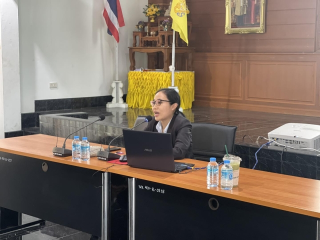 ป.ป.ช.ชุมพร ประชุมนิเทศให้คำปรึกษาการประเมิน ITA ในการดำเนินงานของ อบต.นาขา ปี 2567