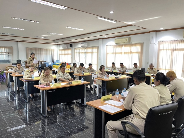 ประชุมสภาองค์การบริหารส่วนตำบลนาขา สมัยวิสามัญ สมัยที่ 1 ประจำปี พ.ศ. 2568